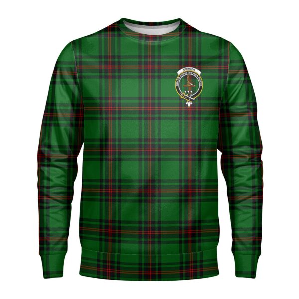 Orrock Tartan Crest Sweatshirt Online now