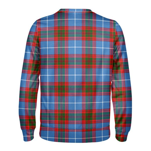 Crichton Tartan Crest Sweatshirt Discount - Image 2
