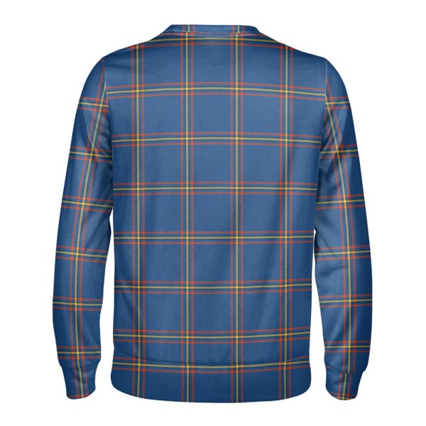 MacLaine of Loch Buie Hunting Ancient Tartan Crest Sweatshirt Online - Image 2
