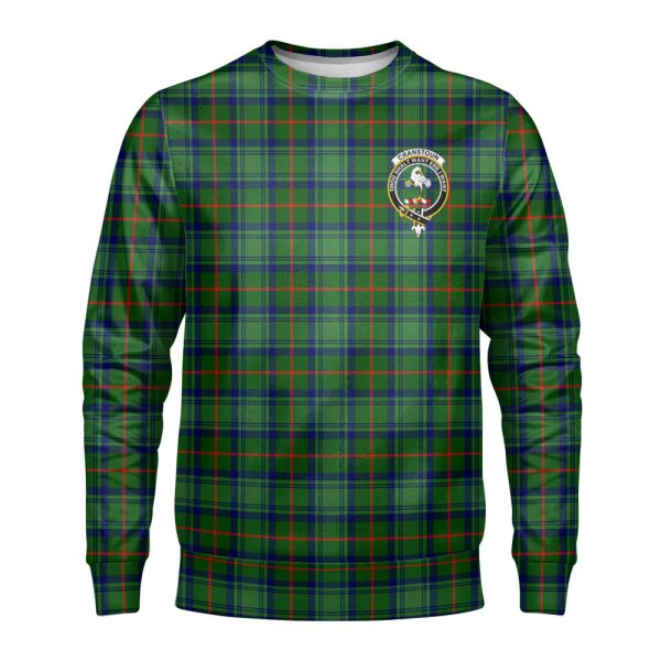 Cranstoun Tartan Crest Sweatshirt Fashion