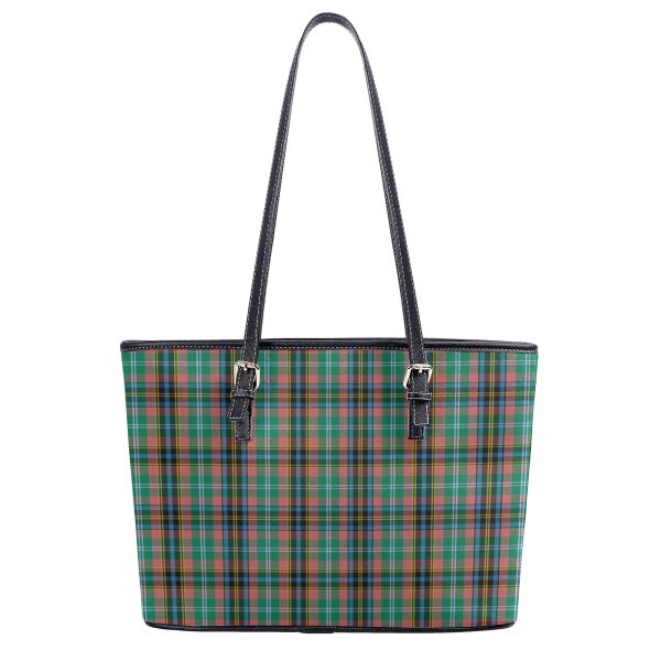 Coulter Tartan Leather Tote Bag Hot on Sale - Image 2
