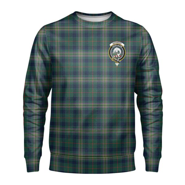 Kennedy Modern Tartan Crest Sweatshirt Online