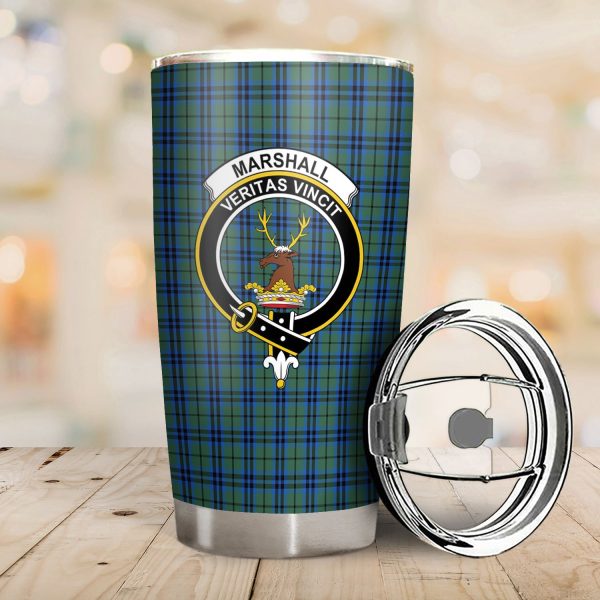 Marshall Tartan Crest Tumbler Online - Image 2