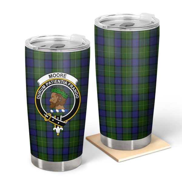 Moore Tartan Crest Tumbler Fashion