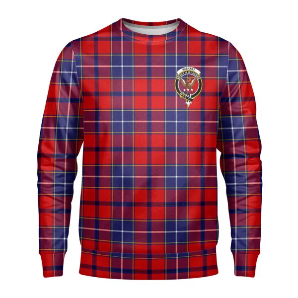Wishart Dress Tartan Crest Sweatshirt on Sale