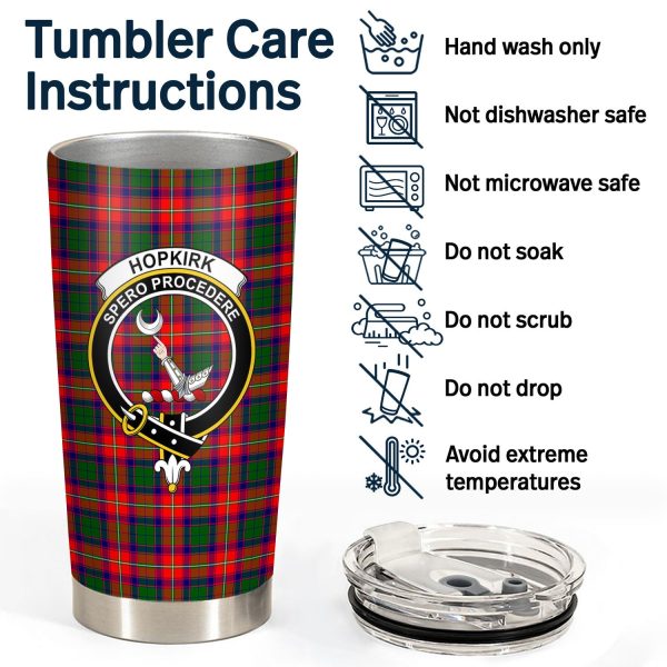 Hopkirk Tartan Crest Tumbler Online - Image 4