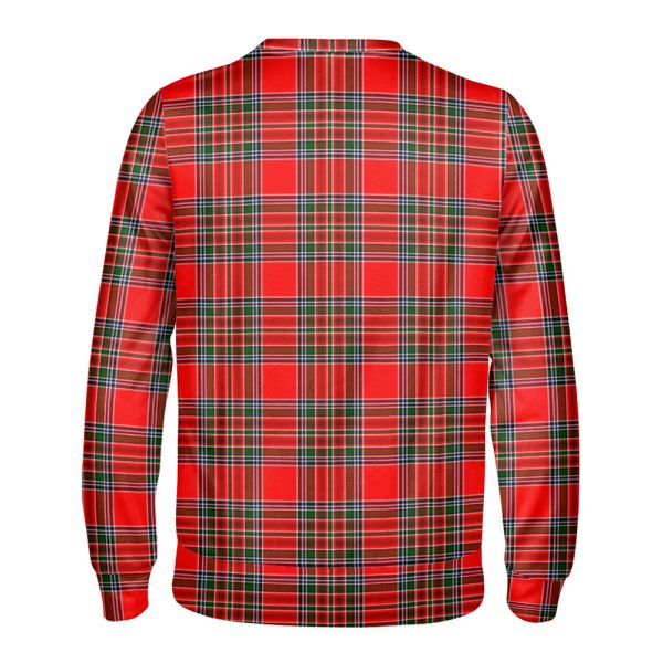 Binning (of Wallifoord) Tartan Crest Sweatshirt For Discount - Image 2