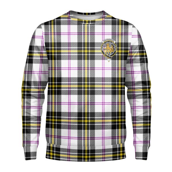 MacPherson Dress Modern Tartan Crest Sweatshirt Cheap