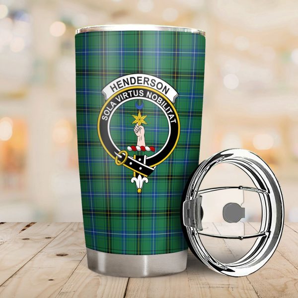 Henderson Ancient Tartan Crest Tumbler Online Sale - Image 2