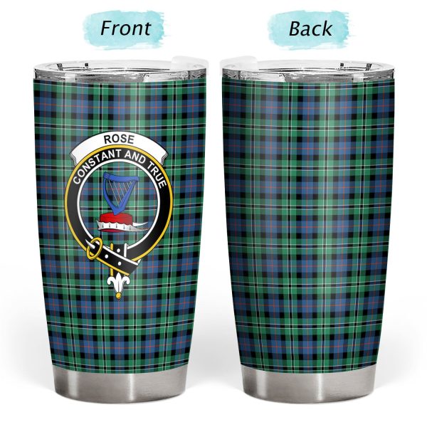 Rose Hunting Ancient Tartan Crest Tumbler Supply - Image 3