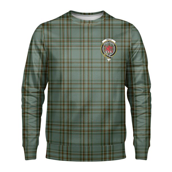 Kelly Dress Tartan Crest Sweatshirt Fashion