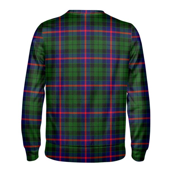 Morrison Modern Tartan Crest Sweatshirt Supply - Image 2
