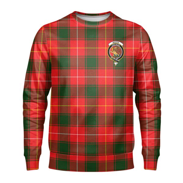MacFie Tartan Crest Sweatshirt Online Sale