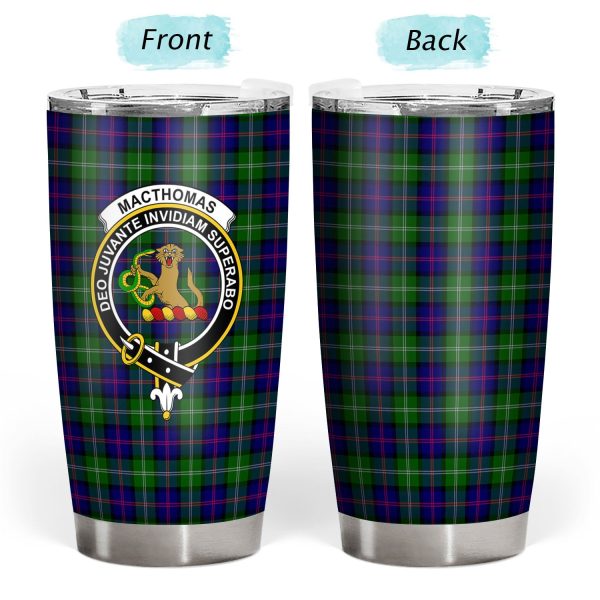 MacThomas Modern Tartan Crest Tumbler Fashion - Image 3