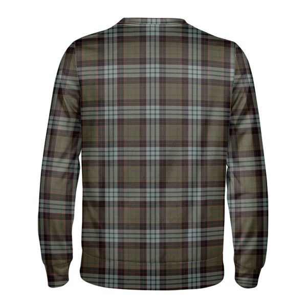 Stewart Old Weathered Tartan Crest Sweatshirt Hot on Sale - Image 2