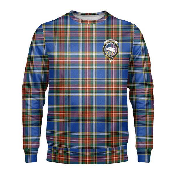 Bethune Ancient Tartan Crest Sweatshirt Online