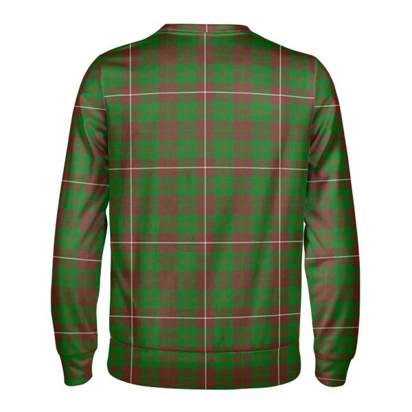 McKinnon Hunting Modern Tartan Crest Sweatshirt Online now - Image 2