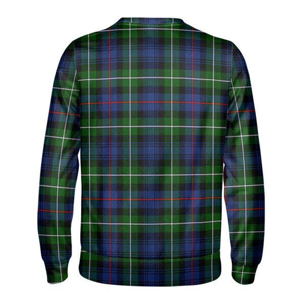 Kirkpatrick Tartan Crest Sweatshirt Online now - Image 2
