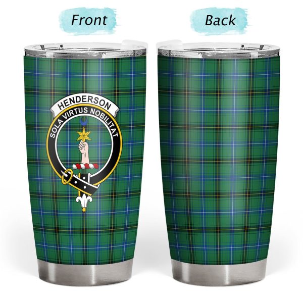 Henderson Ancient Tartan Crest Tumbler Online Sale - Image 3
