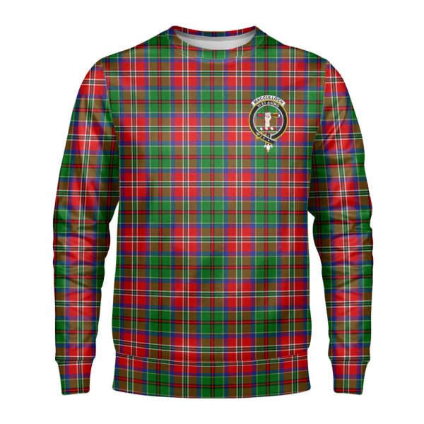MacCulloch (McCulloch) Tartan Crest Sweatshirt Cheap