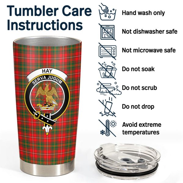 Hay Modern Tartan Crest Tumbler Online Sale - Image 4