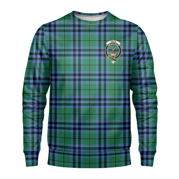 Keith Ancient Tartan Crest Sweatshirt on Sale