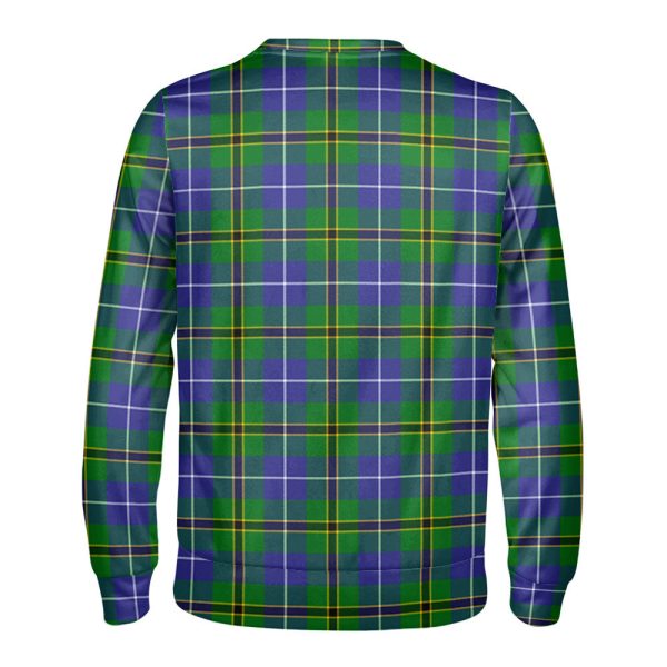 Turnbull Hunting Tartan Crest Sweatshirt Online Sale - Image 2