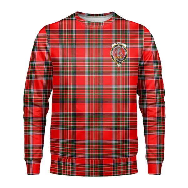 McBain Tartan Crest Sweatshirt Online Hot Sale