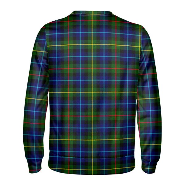 Smith Modern Tartan Crest Sweatshirt Online Hot Sale - Image 2