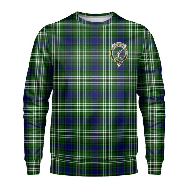 Blackadder Tartan Crest Sweatshirt Online Sale