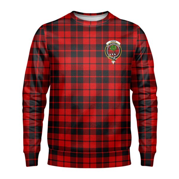 Hogg Tartan Crest Sweatshirt Online Hot Sale