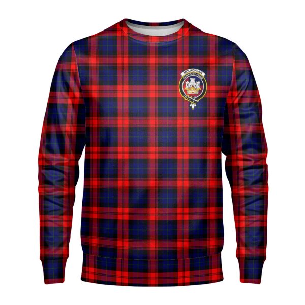 McLachlan Modern Tartan Crest Sweatshirt Online Sale