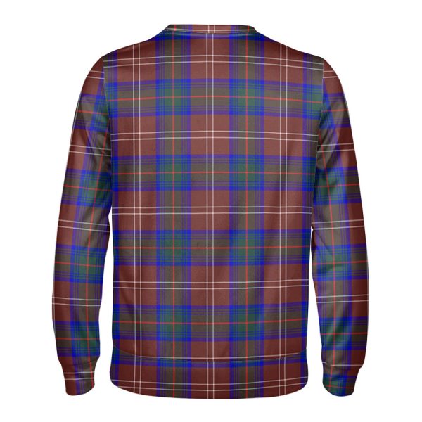 Chisholm Hunting Modern Tartan Crest Sweatshirt Online - Image 2
