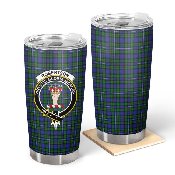 Robertson Hunting Modern Tartan Crest Tumbler Online