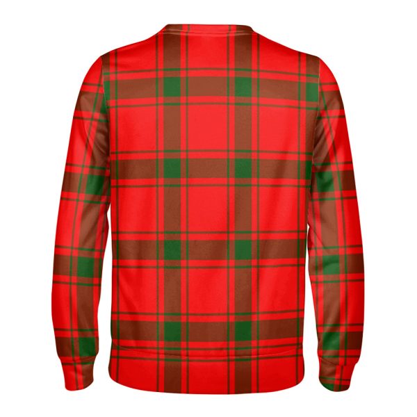 Darroch (Gourock) Tartan Crest Sweatshirt Hot on Sale - Image 2