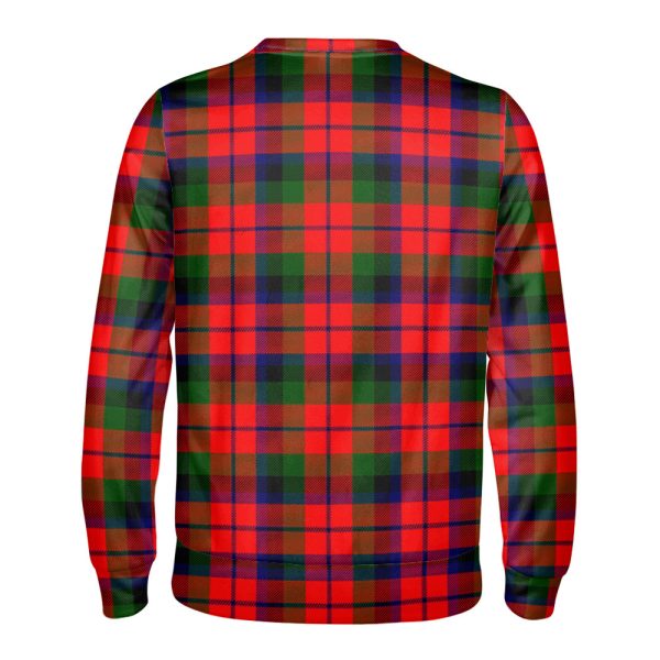 McNaughton Modern Tartan Crest Sweatshirt Discount - Image 2