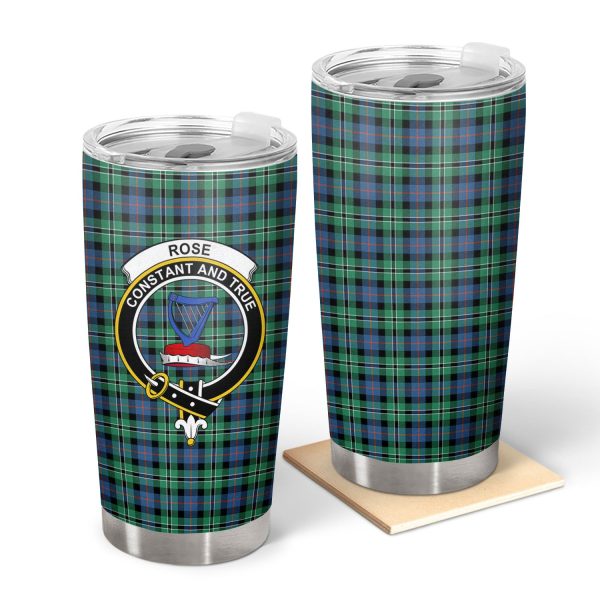 Rose Hunting Ancient Tartan Crest Tumbler Supply
