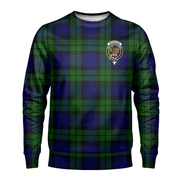Bannatyne Tartan Crest Sweatshirt Hot on Sale