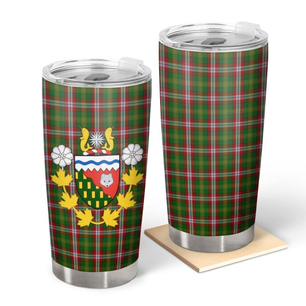 North West Territories Tartan Crest Tumbler Online now