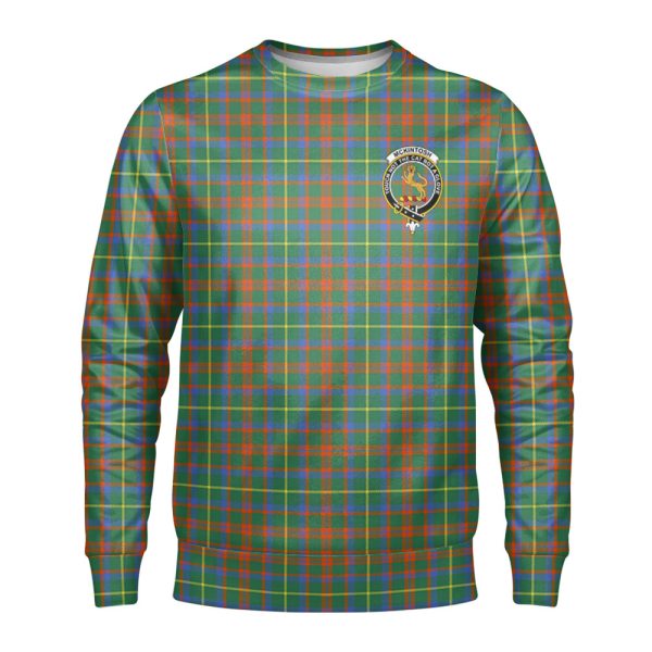 McKintosh Hunting Ancient Tartan Crest Sweatshirt Online