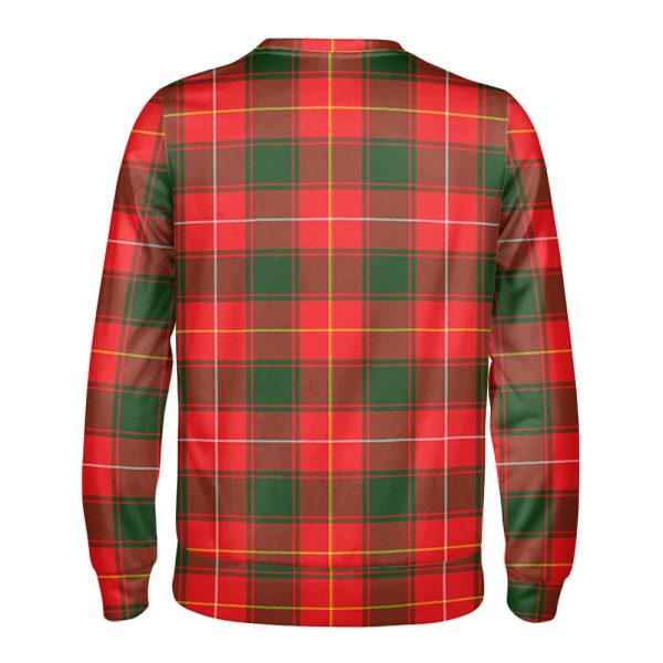 MacPhee Modern Tartan Crest Sweatshirt For Discount - Image 2