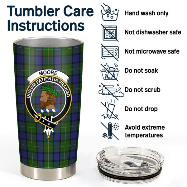 Moore Tartan Crest Tumbler Fashion - Image 4