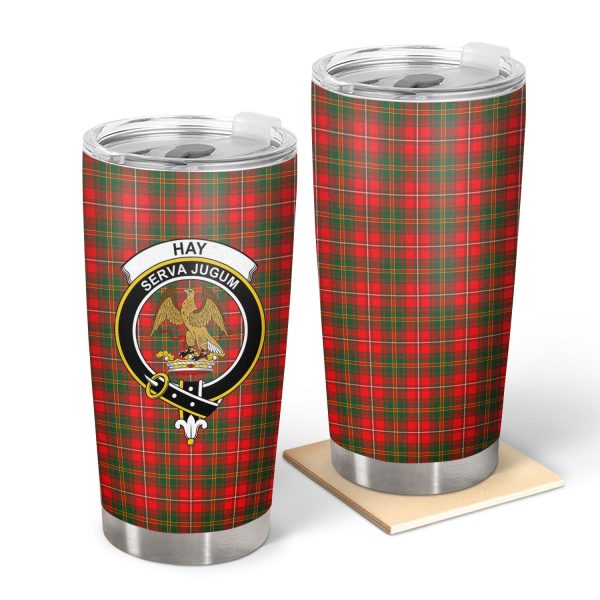 Hay Modern Tartan Crest Tumbler Online Sale