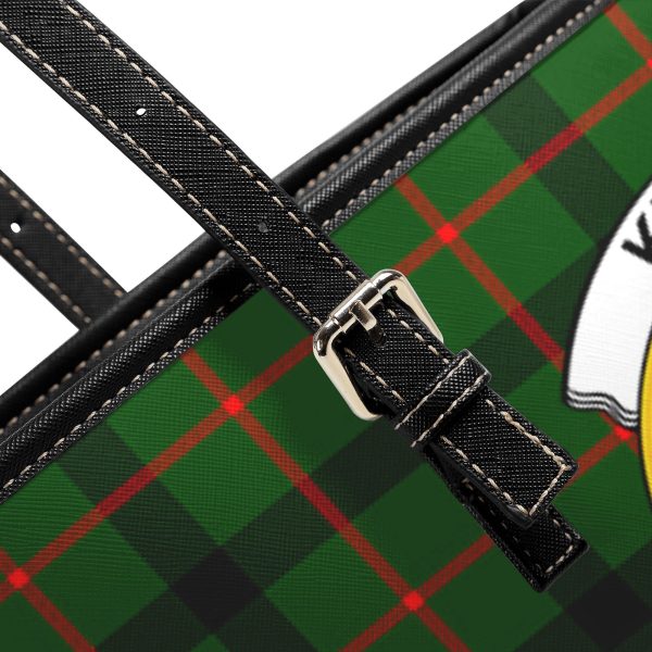 Kincaid Tartan Crest Leather Tote Bag Discount - Image 5