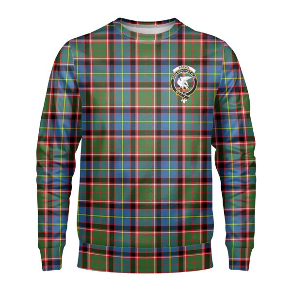 Norvel (or Norvill) Tartan Crest Sweatshirt Sale