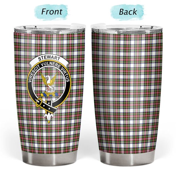 Stewart Dress Modern Tartan Crest Tumbler Online - Image 3