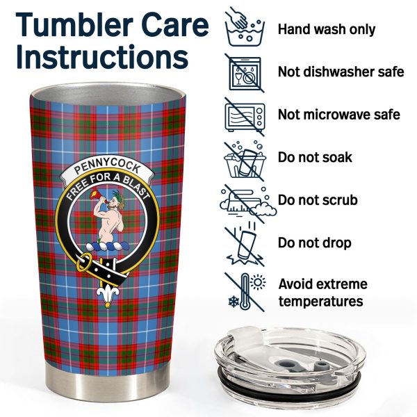 Pennycook Tartan Crest Tumbler Fashion - Image 4