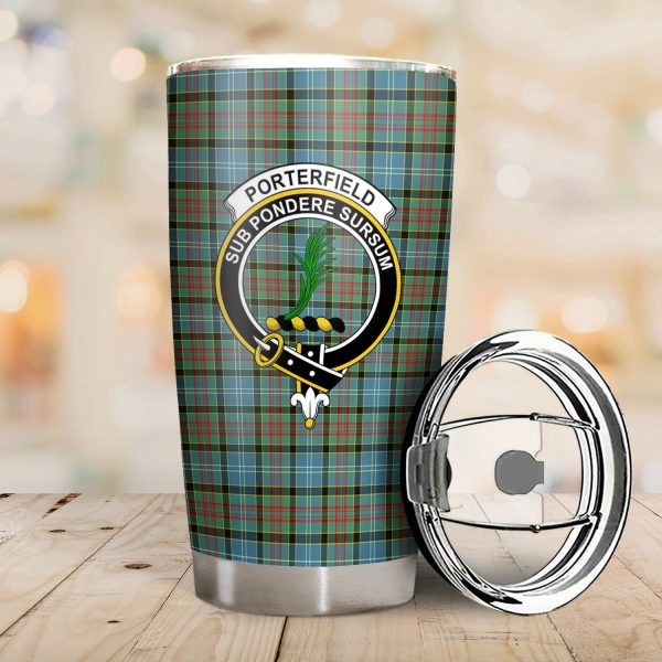Porterfield Tartan Crest Tumbler Online Hot Sale - Image 2