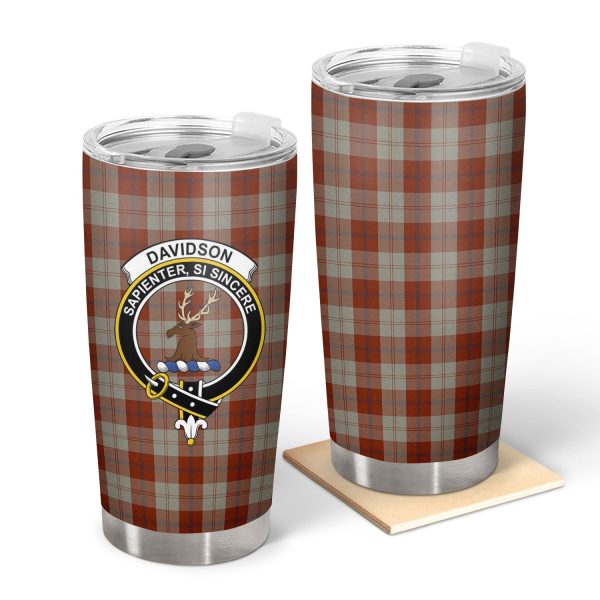 Davidson Dress Dancers Tartan Crest Tumbler Hot on Sale