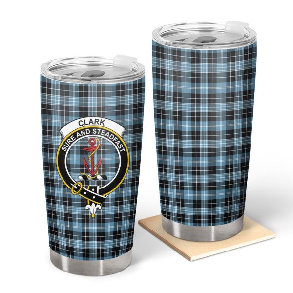 Clark Ancient Tartan Crest Tumbler Supply